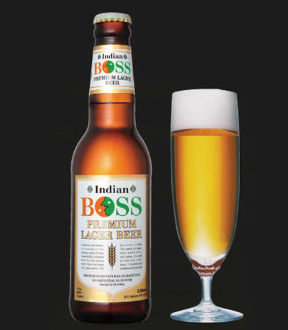 (BOSS) Beer Indian Premium Lager (보스)